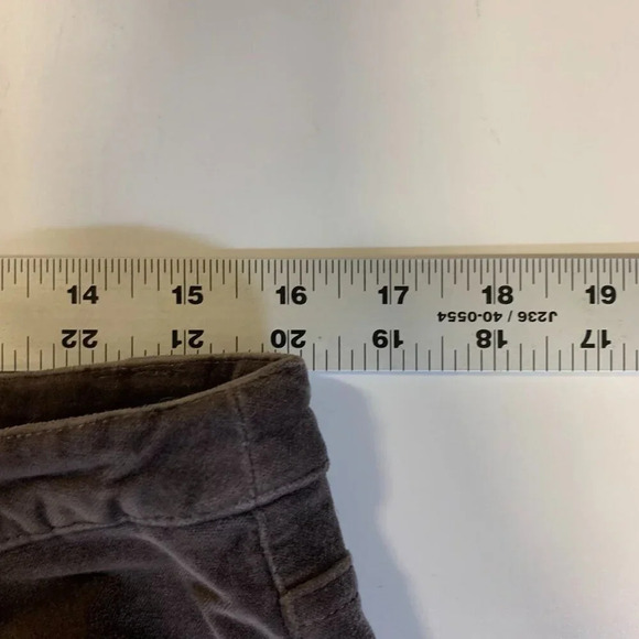 Sundance Women's Floral Velour Velvet 5 Pocket Embroidered‎ Pants Size 31 - Picture 10 of 12